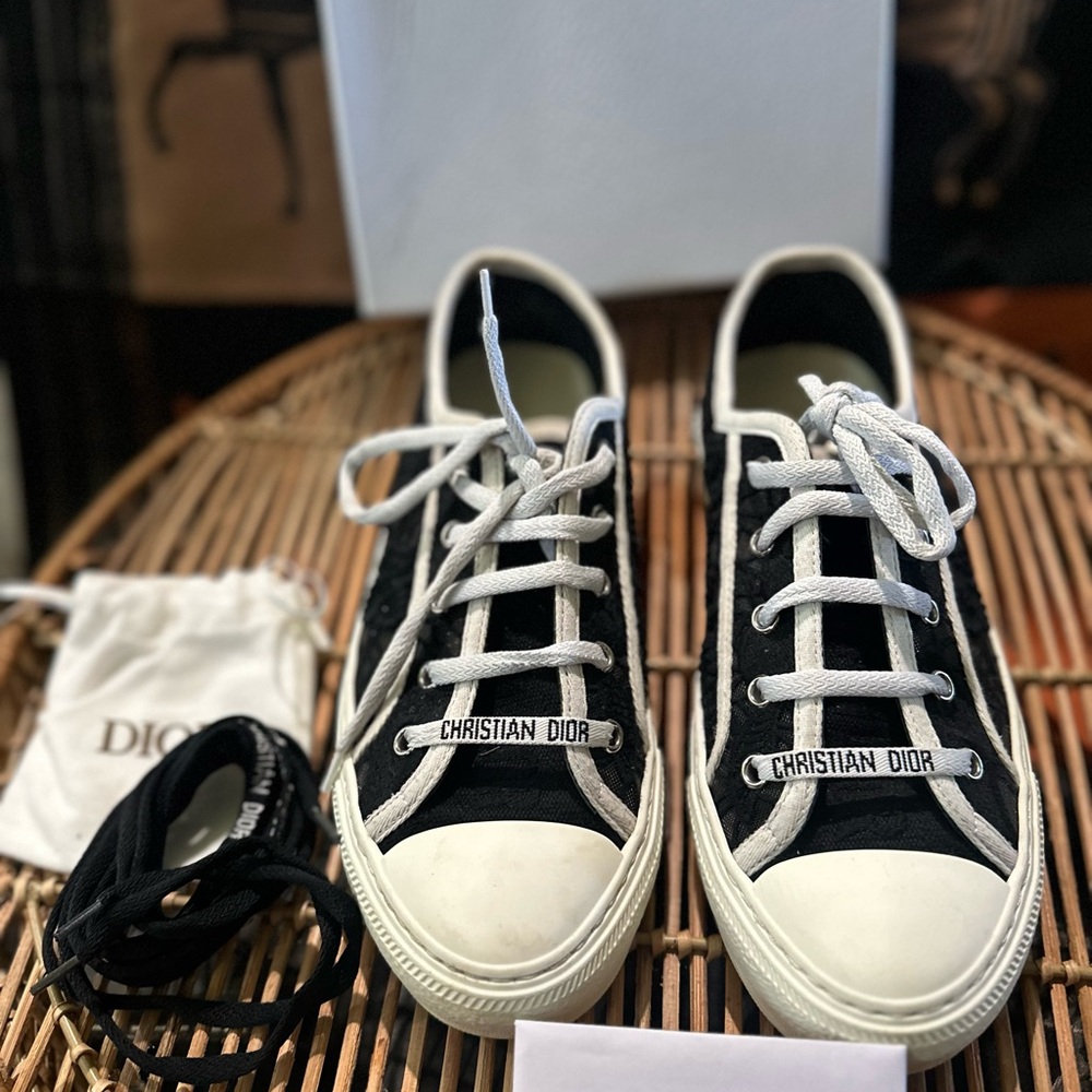 Dior Walk'n'Dior Black Sneakers